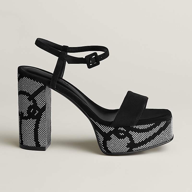 ビジョネアNo .44 「Toys Black」HERMES・CHANEL Lightning 70 sandal - Black | Hermès USA